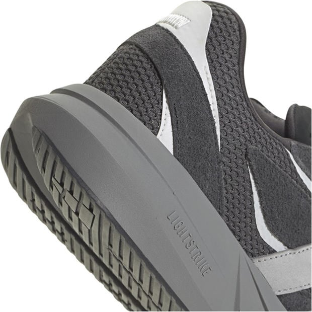 Carbon/Grey/Wht - adidas - Men's Lightblaze Runners