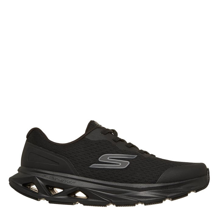 Skechers Men's Black Glide Step V Runners in Size 8.5, Sports Direct