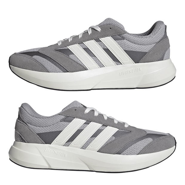 Grey/White/Iron - adidas - Lightshift 2.0 Mens Trainers