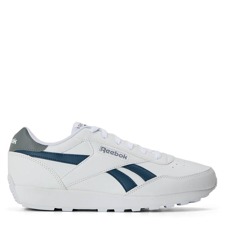 Reebok Men's White Rewind Run Trainers in Size 7.5, Sports Direct