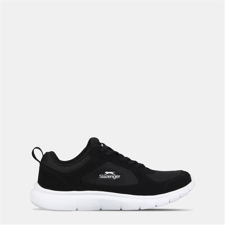Slazenger Men's Black Force Mesh Trainer in Size 10.5, Sports Direct
