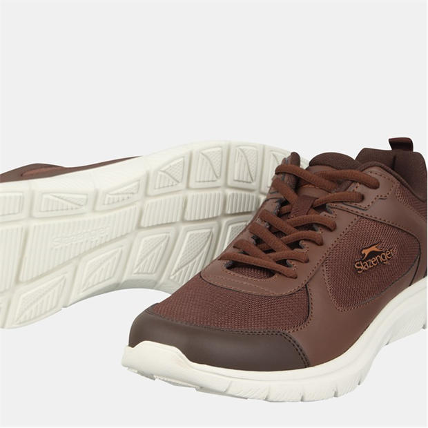 Brown - Slazenger - Force Mesh Trainer Mens