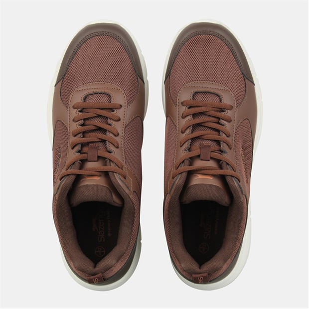 Brown - Slazenger - Force Mesh Trainer Mens
