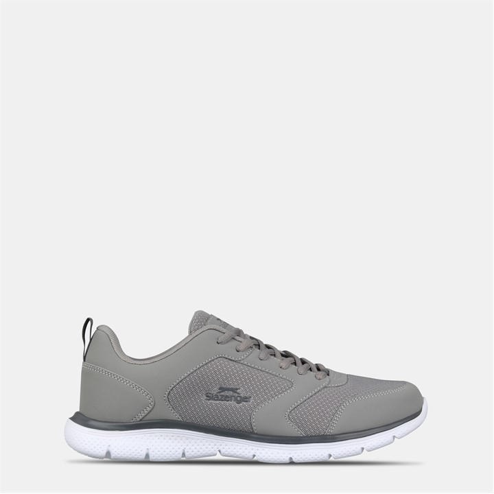 Slazenger Men's Black Force Mesh Trainer in Size 9, Sports Direct