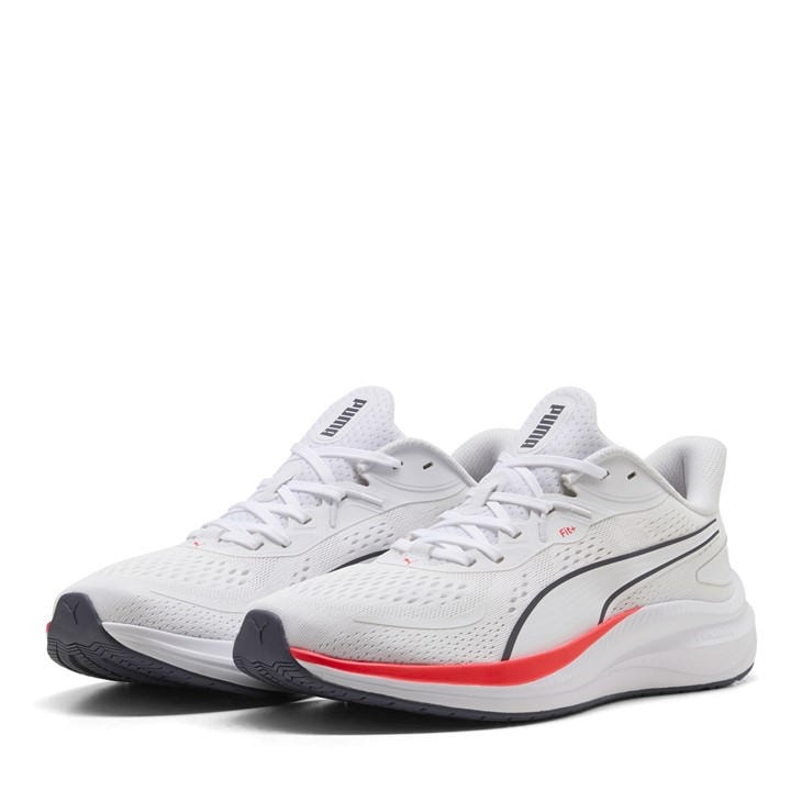 Puma Men's White Trainers in Size 9.5, Sports Direct