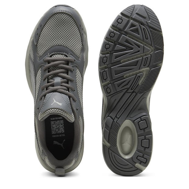 Grey - Puma - Puma Mens Milenio Tech Low Top Trainers