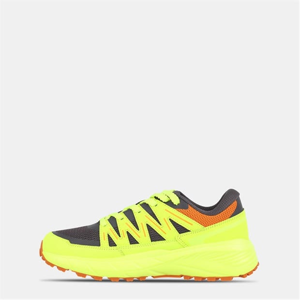 Grey/Yellow - Karrimor - Caracal Trail Trainers Mens