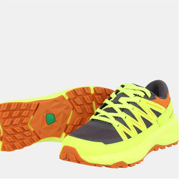Grey/Yellow - Karrimor - Caracal Trail Trainers Mens