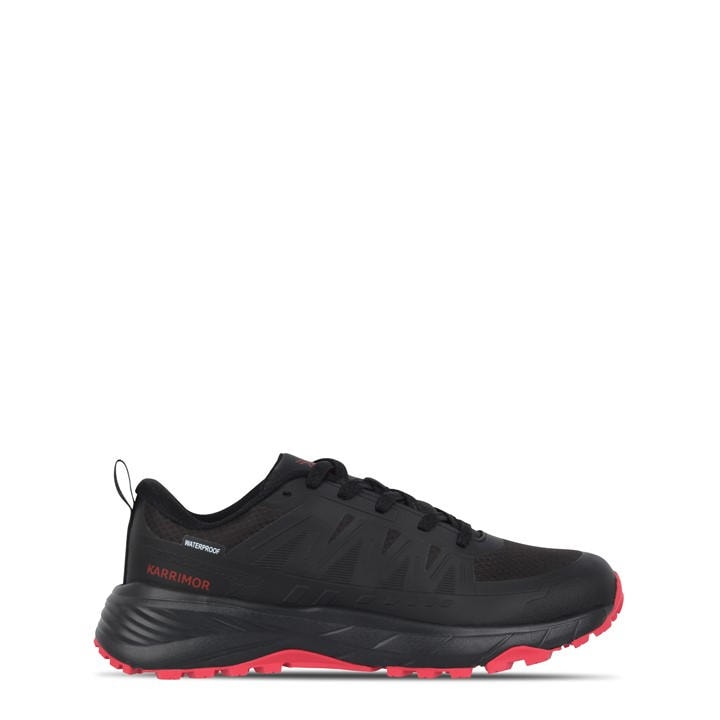 Karrimor Men's Black Caracal Waterproof Trainers in Size 9.5, Sports Direct