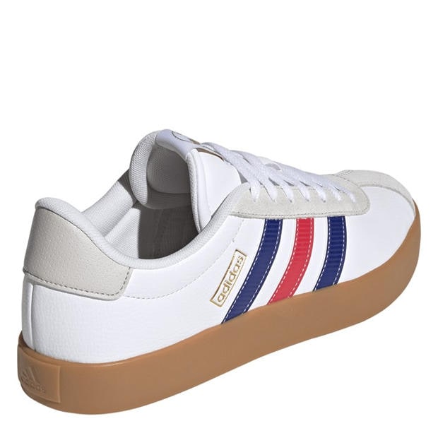 Wht/Blue/Red - adidas - VL Court 3.0 Shoes Mens