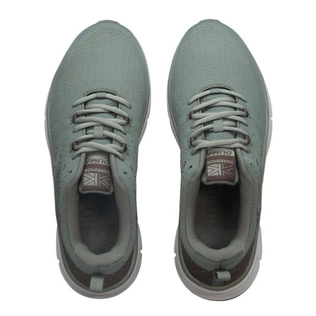 Green/Off white - Karrimor - Duma 6 Running Shoes Mens