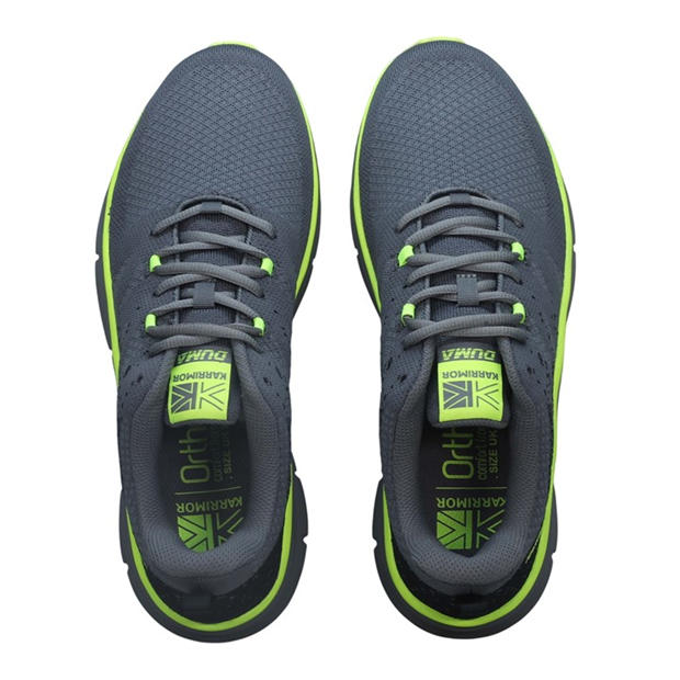 Black/Lime - Karrimor - Duma 6 Running Shoes Mens