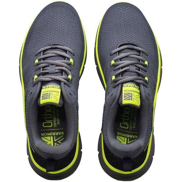 Black/Lime - Karrimor - Duma 6 Running Shoes Mens