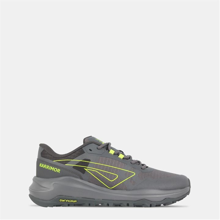 Karrimor Men's Grey Tempo Trail Trainers in Size 7, Sports Direct