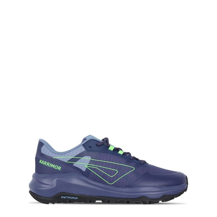Karrimor Men's Blue Tempo Trail Trainers in Size 10, Sports Direct