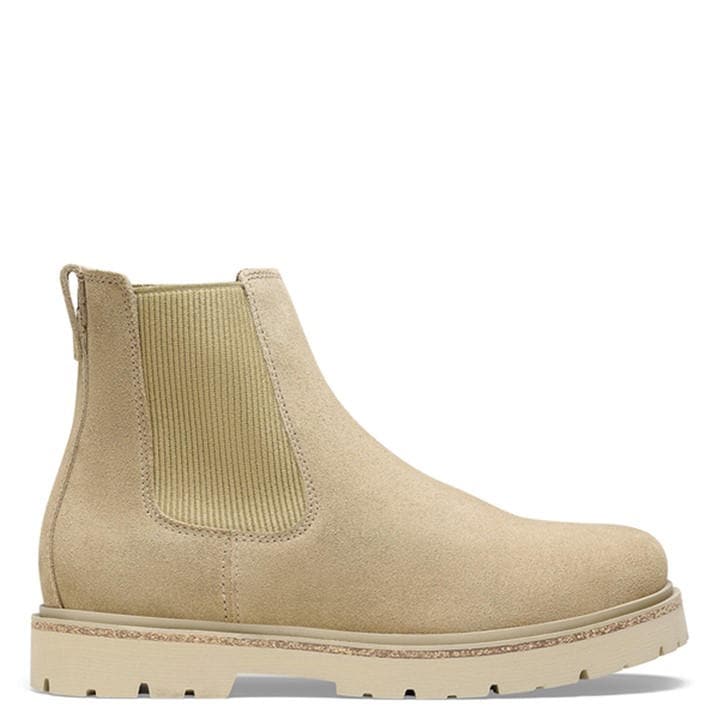 Birkenstock Women's Beige Highwood Slip On Boot in Size 7, Sports Direct