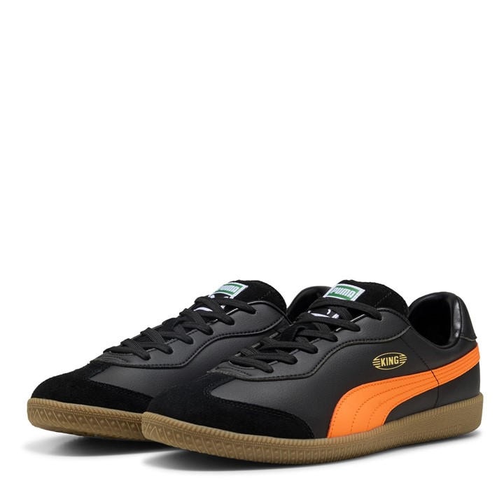 Puma Men's Black King 21 It Low-Top Trainers in Size 7, Sports Direct