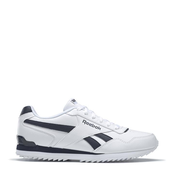 Reebok Men's White Glide Ripple Clip Trainers in Size 12, Sports Direct