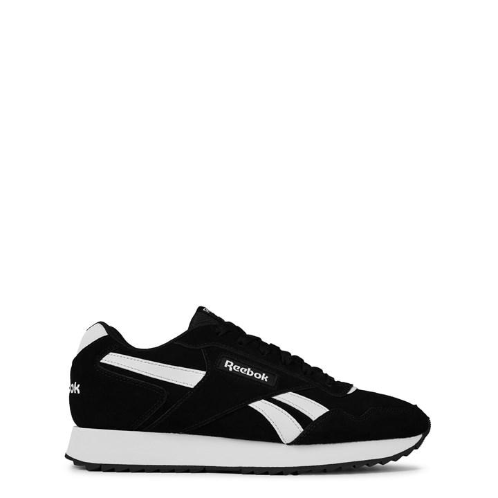 Reebok Men's Black Glide Ripple Suede Trainers in Size 9, Sports Direct