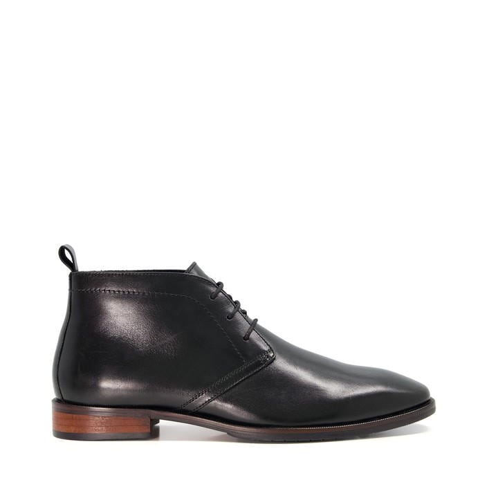 Dune London Men's Black Mervin Chukka Boots in Size 9, Sports Direct
