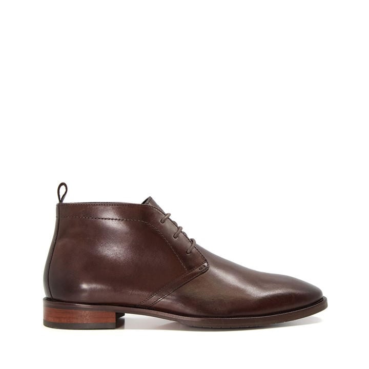 Dune London Men's Brown Mervin Chukka Boots in Size 9, Sports Direct