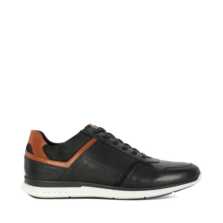 Dune London Men's Black Torben Trainers in Size 11, Sports Direct
