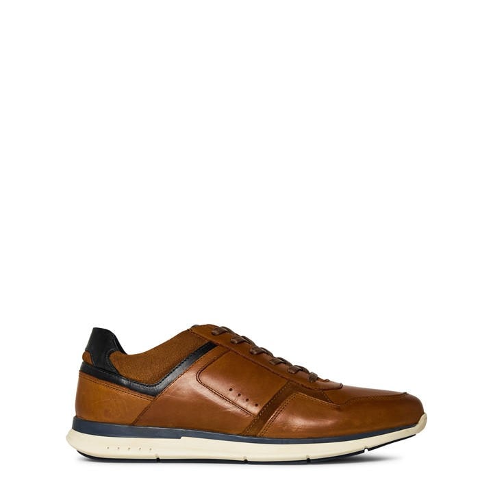 Dune London Men's Brown Torben Trainers in Size 7, Sports Direct