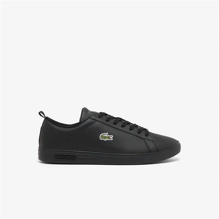 Lacoste Men's Black Court Base Low-Top Trainers in Size 6, Sports Direct