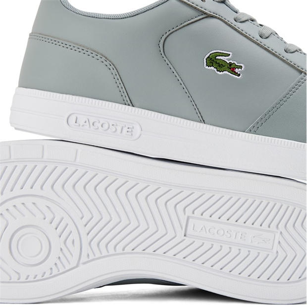 Gry/Wht 25Y - Lacoste - Men's Low-Top Trainers