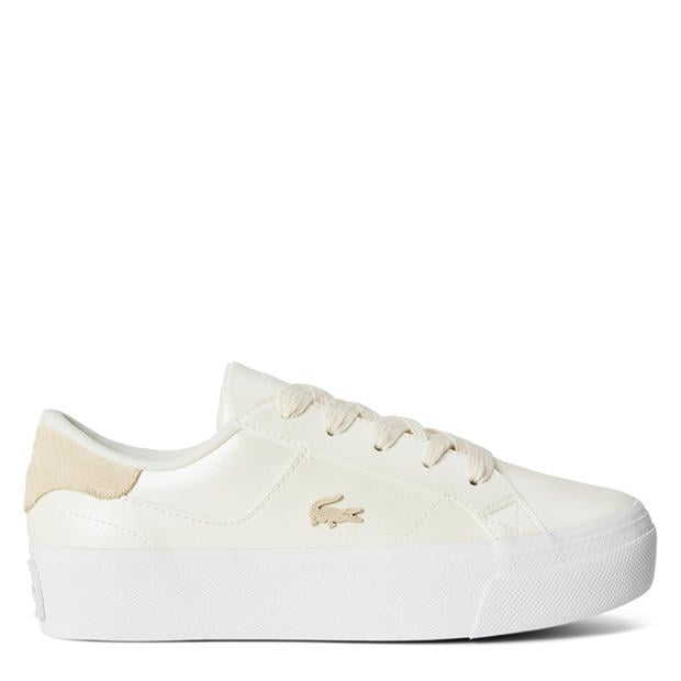 Off Wht/Wht - Lacoste - Ziane Platform Trainers