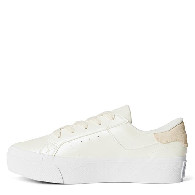 Off Wht/Wht - Lacoste - Ziane Platform Trainers