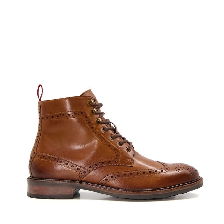 Dune London Men's Brown Create Brogues in Size 8, Sports Direct