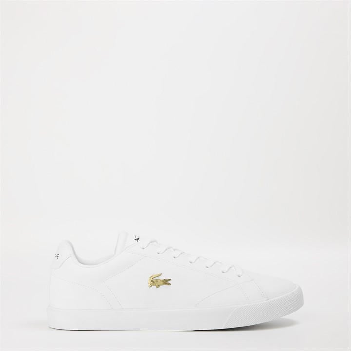 Lacoste Men's White Lerond Pro Low-Top Trainers in Size 7, Sports Direct