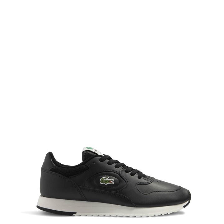 Lacoste Men's Black Line Track Trainers in Size 9, Sports Direct