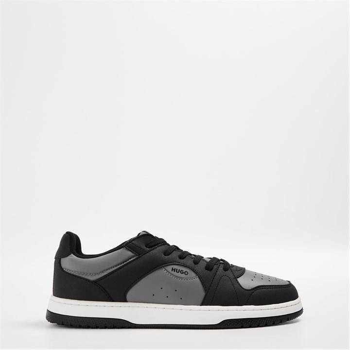 Hugo Men's Black Logo Trainers in Size 7, Sports Direct