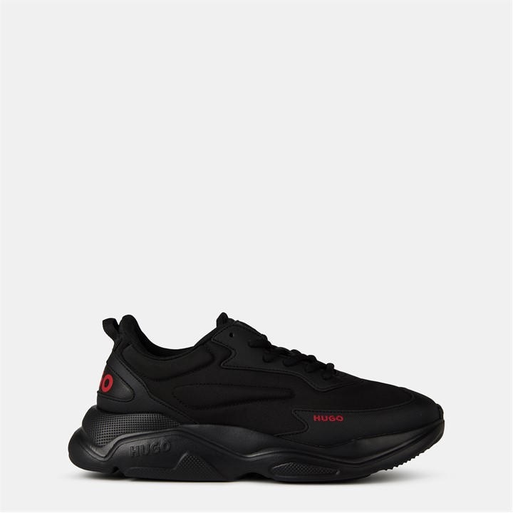 Hugo Men's Black Leon Runners in Size 5, Sports Direct