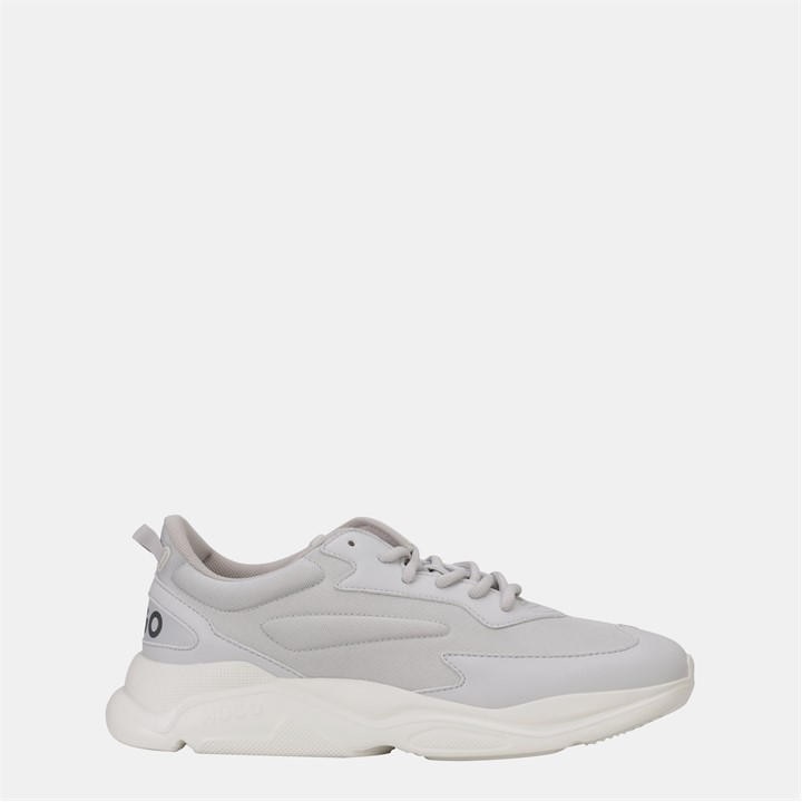Hugo Men's Grey Leon Runners in Size 7, Sports Direct