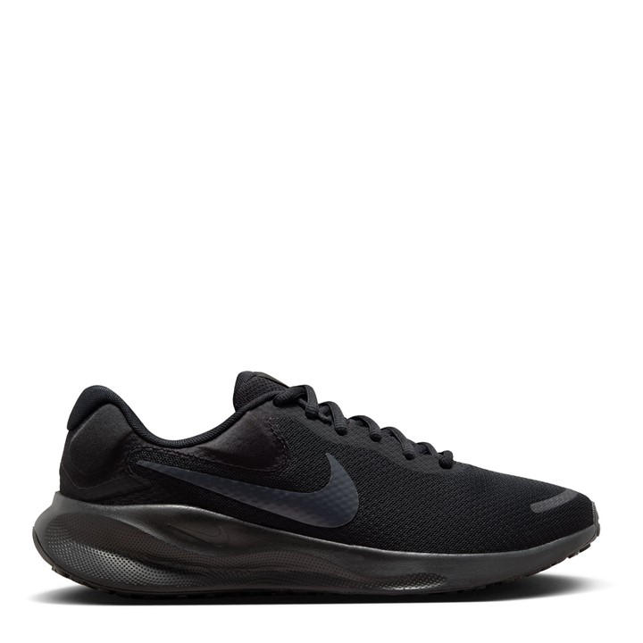 Nike Men's Black Revolution 7 Road Running Shoes Size 9.5