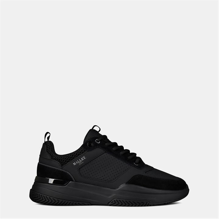 Mallet Men's Black Radnor Trainers in Size 6, Sports Direct