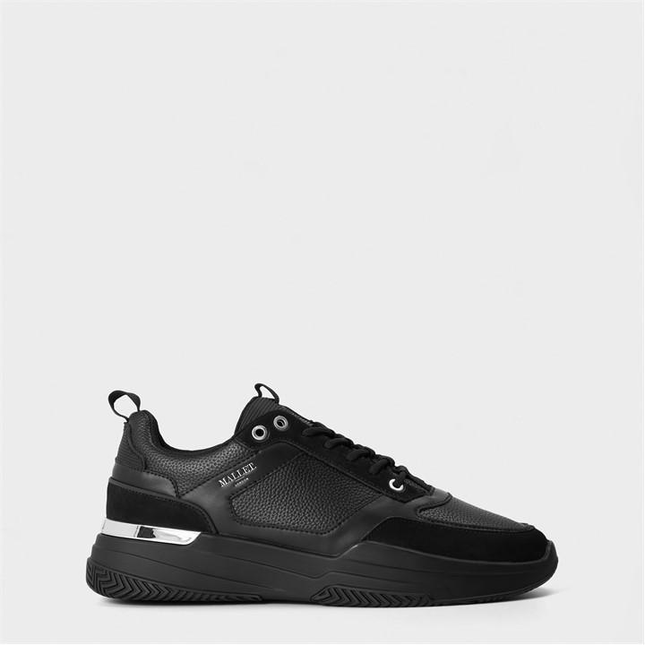 Mallet Men's Black Radnor Trainers in Size 6, Sports Direct