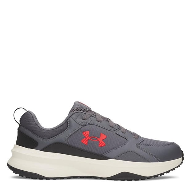 Castlerock/Red - Under Armour - Charged Edge Training Shoes Mens