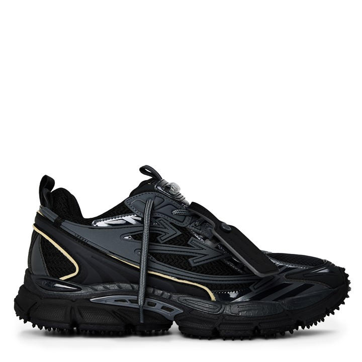 Off White Men's Black Be Right Back Sneakers in Size 11, Sports Direct