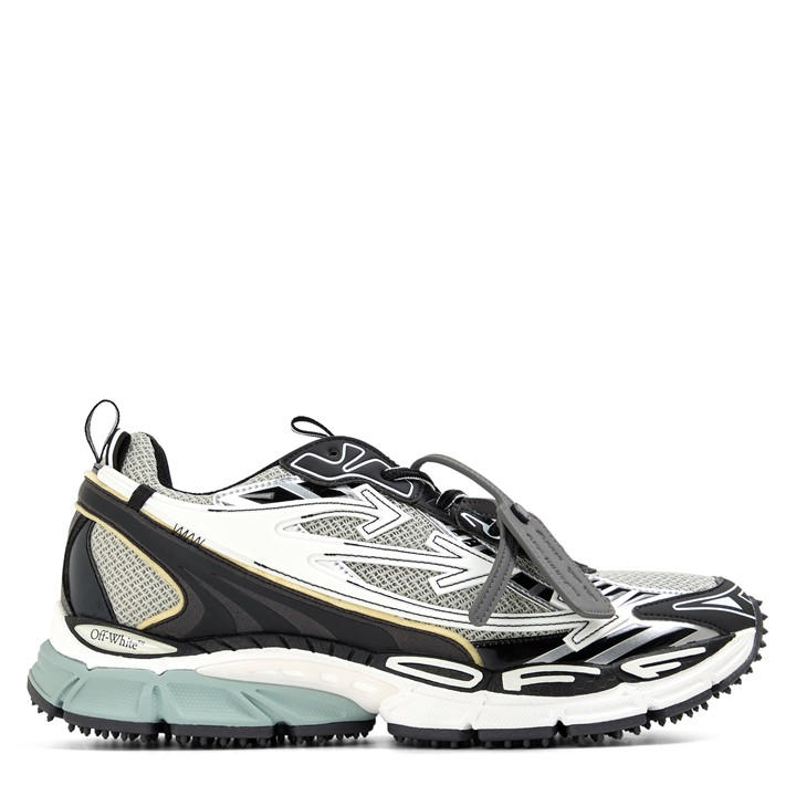 Off White Men's Grey Be Right Back Sneakers in Size 9, Sports Direct