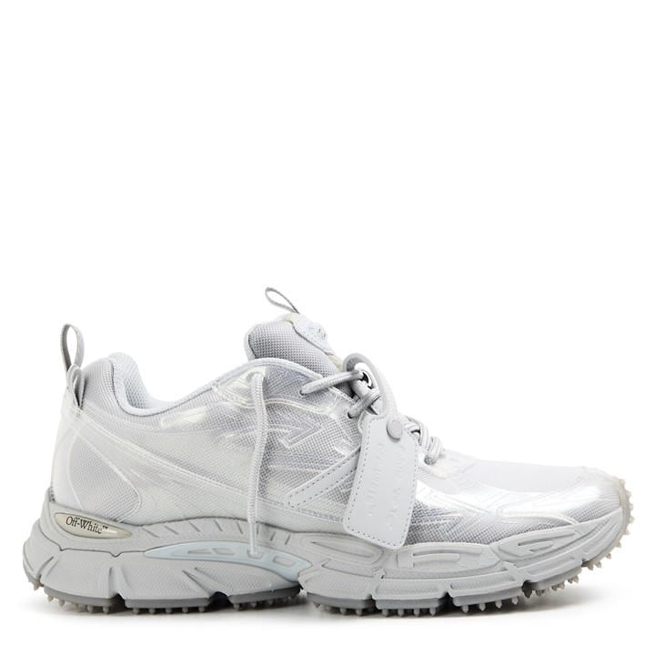 Off White Men's Grey Be Right Back Sneakers in Size 5, Sports Direct