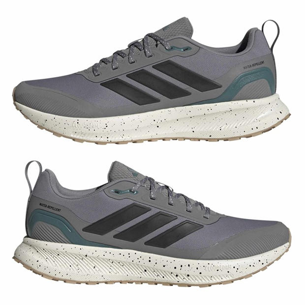 Szürke/Teal - adidas - Runfalcon 5 TR Running Shoes mens