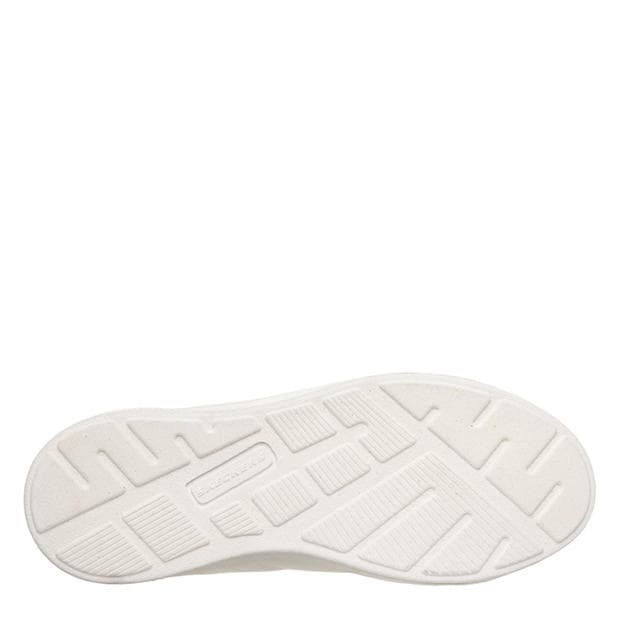 White/Red - Skechers - Cavell Court Classic Trainer Mens