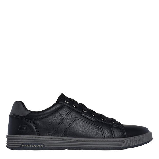 Black - Skechers - Cavell Court Classic Trainer Mens