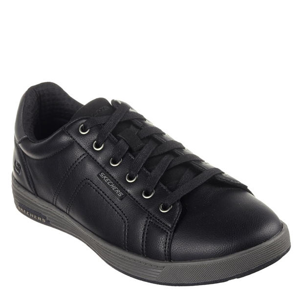 Black - Skechers - Cavell Court Classic Trainer Mens