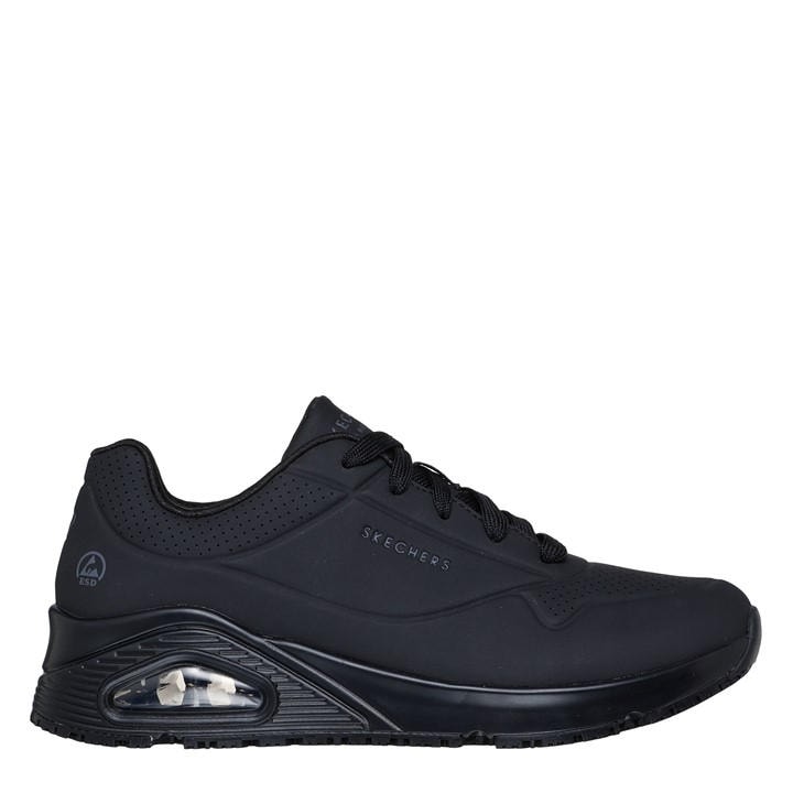 Skechers Women's Black Work: Uno Sr in Size 8, Sports Direct