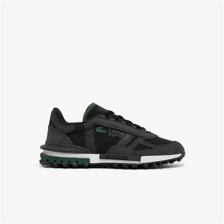 Lacoste Men's Black Elite Active Trainers in Size 8, Sports Direct